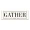 Gather Here with Grateful Hearts Canvas Wall Art